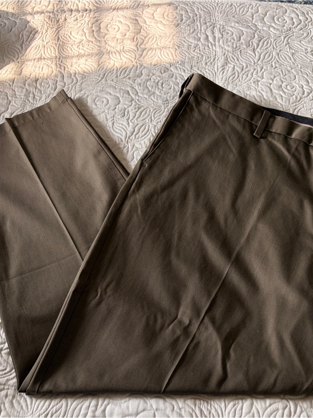 Dockers Men's Big & Tall Dress Pants in Dark Brown W48xL32